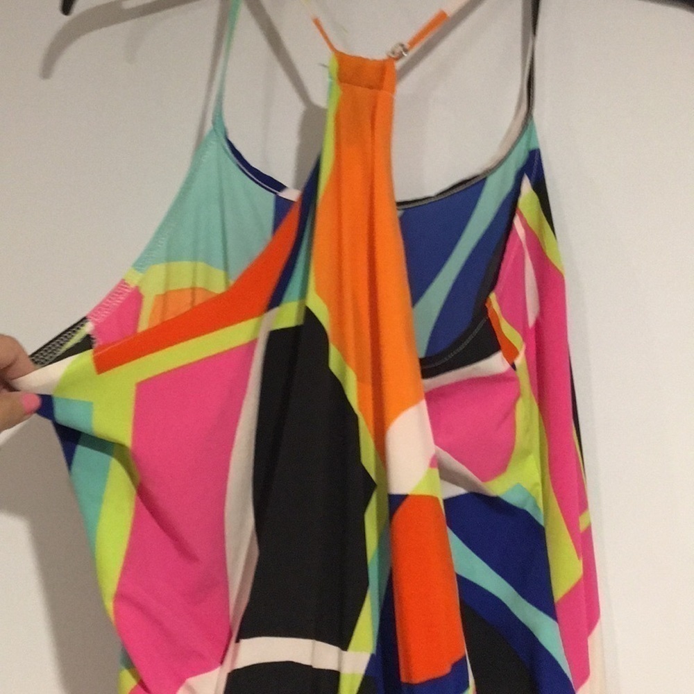 Fabletics Romper - Neema Style Bold Colors Halter - image 7